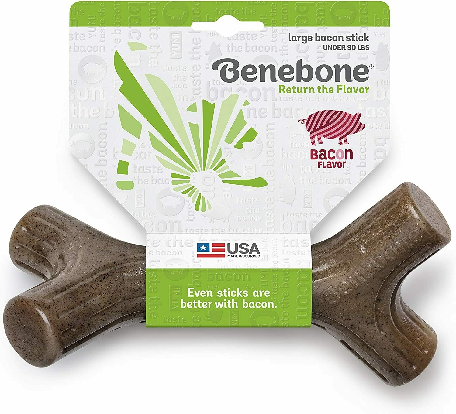 Benebone Bacon Stick Lg