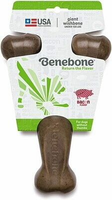 Benebone Wishbone Shape Giant Bacon