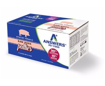Answers Detailed Pork 8 oz Patties