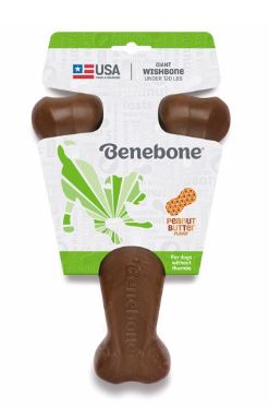 Benebone Wishbone Shape Giant Peanut Butter