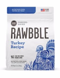Bixbi Rawbble Turkey 12oz
