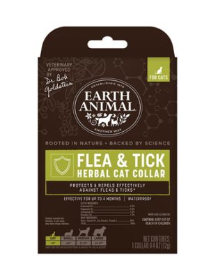 Earth Animal Herbal Flea and Tick Collar for Cats