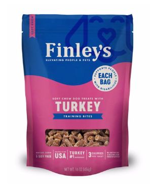 Finley&#39;s Training Bites Turkey 16oz