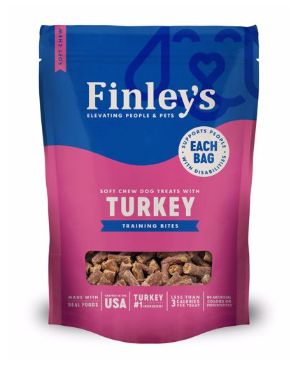 Finley&#39;s Training Bites Turkey 6oz