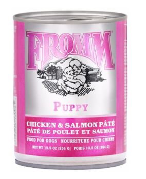 Fromm Puppy Classic Chicken Salmon Pate Can