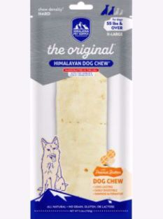 Himalayan Dog Chew Peanut Butter Xlarge Over 55lbs 1 piece