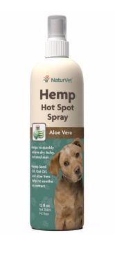NaturVet Hemp Hot Spot Spray