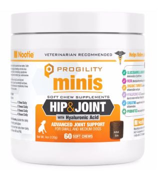 NOOTIE 60 CT DOG PROGILITY MINI SOFT CHEW HIP JOINT EA