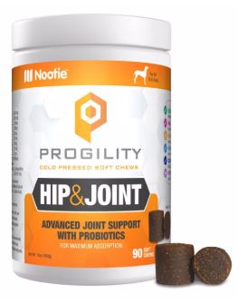 NOOTIE 90 CT DOG PROGILITY SOFT CHEW HIP &amp; JOINT EA