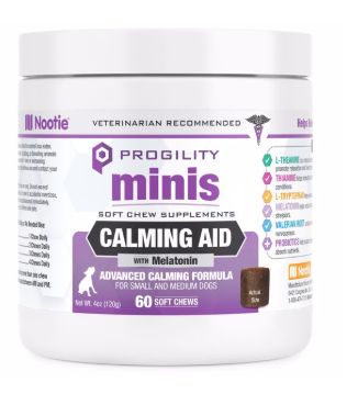 Nootie Progility Minis Calming Aid sm/med 60ct