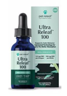 Pet Releaf Ultra Releaf Liposomal Tech Small Dog/Cat 100mg