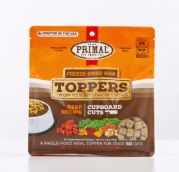 PRIMAL 3.5 OZ DOG CAT BEEF RAW FREEZE DRIED TOPPER EA