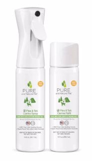 Pure and Natural Pet Flea &amp; Tick Canine Spray Refill