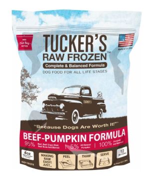 Tuckers 3lb Frozen Beef Pumpkin Nuggets