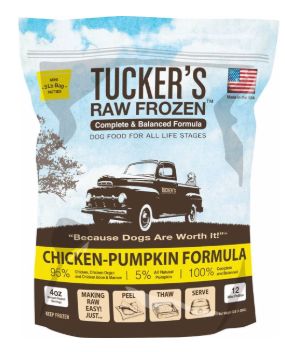 TUCKERS DOG 14 OZ CHICKEN PUMPKIN FREEZE DRIED DIET
