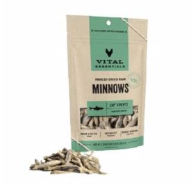 VITAL 1 OZ CAT MINNOWS FREEZE DRIED TREATS EA