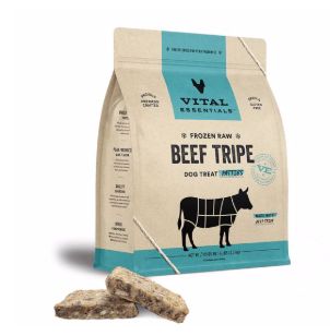 Vital Essentials 6lb Beef Tripe Patties Frozen Raw Entree