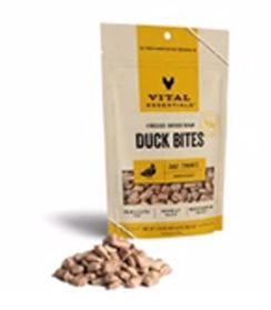 Vital Essentials Treats Duck Bites 2.0 oz