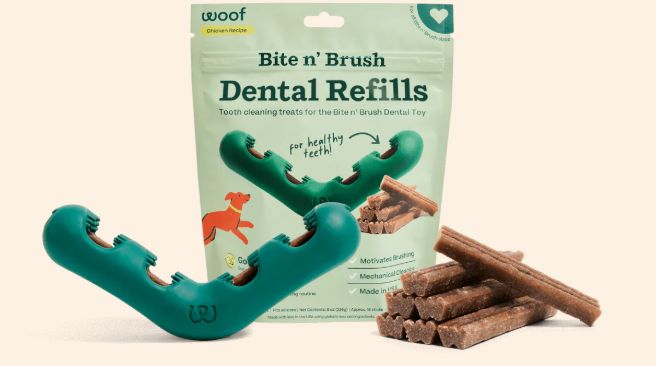 Woof Bite n&#39; Brush refill Chicken recipe