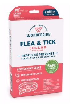 Wondercide Flea &amp; Tick Dog Collar Peppermint LG
