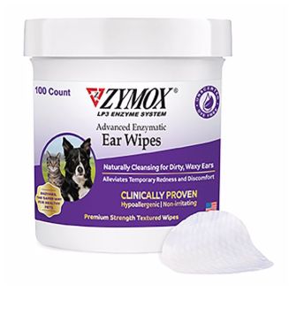 Zymox 100ct Enzymatic Ear Wipes