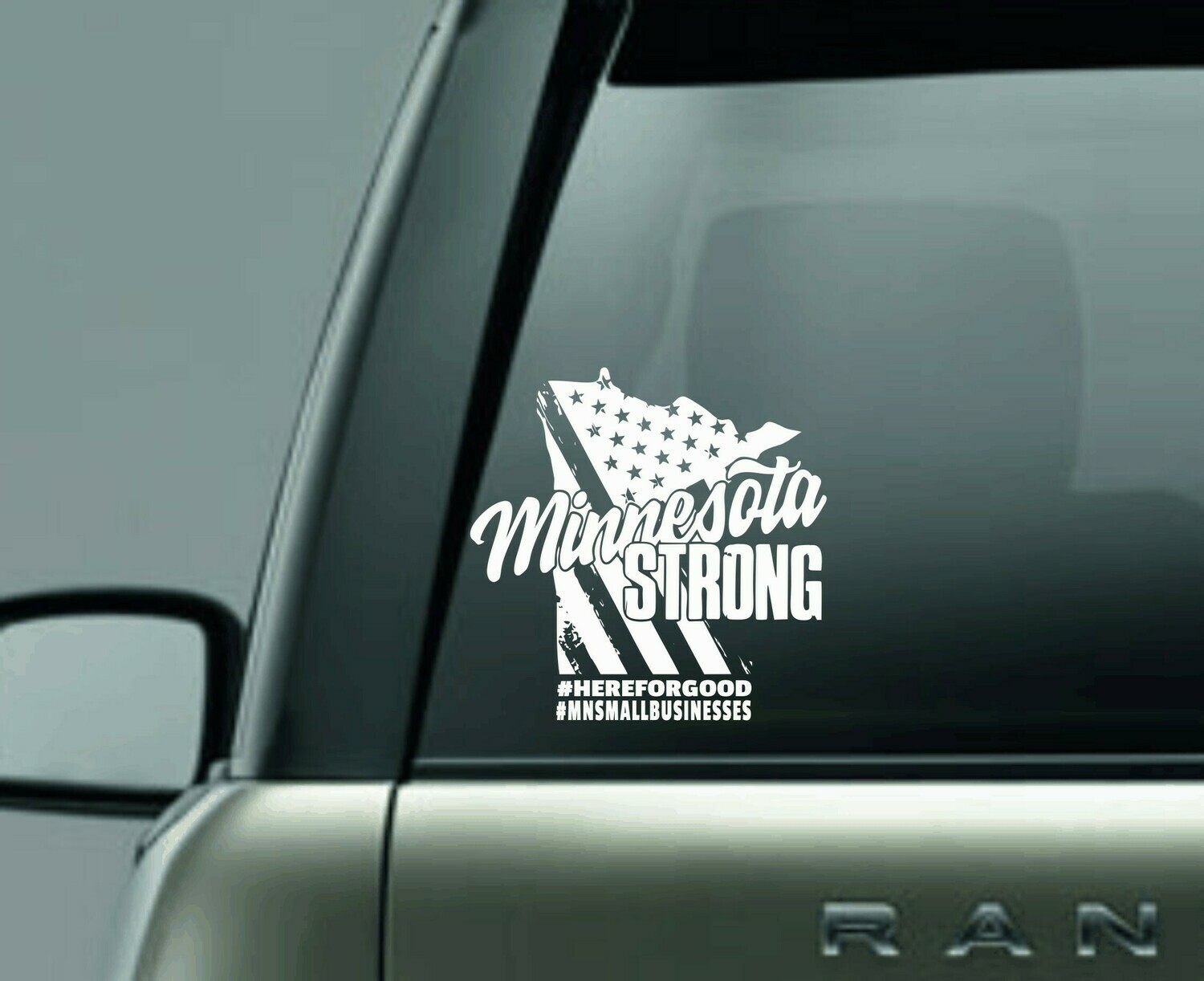Minnesota Strong Car Decal