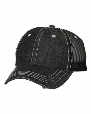 Truckers Hat W/Leather Patch