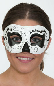 Day of the dead eye mask