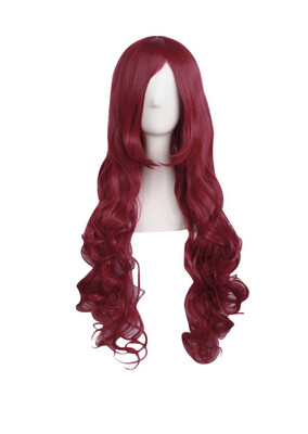 32” Dark Red Wig