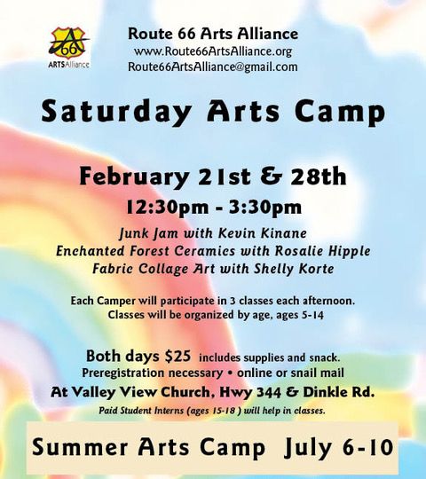 2026 Saturday Arts Camp