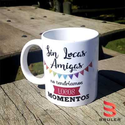 Taza sublimada blanca