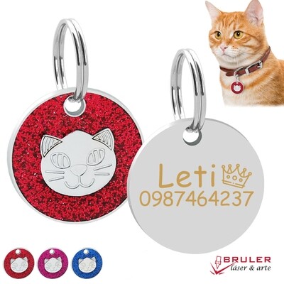 Placa de gato D25