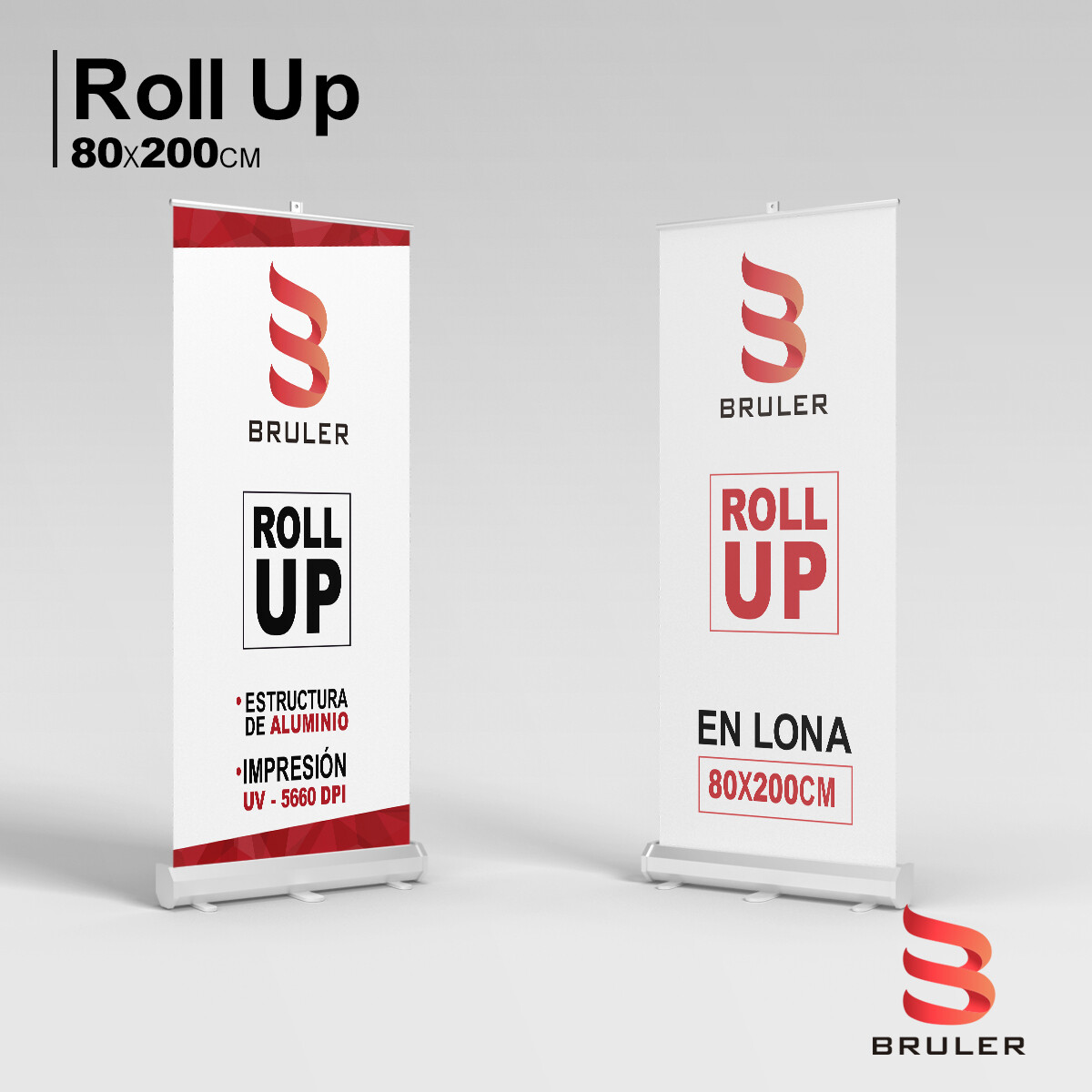Roll up personalizado 200x80cm