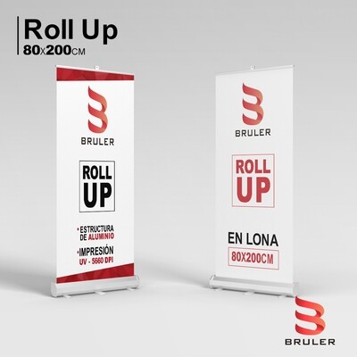 Roll up personalizado 200x80cm