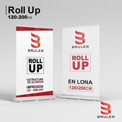 Roll up personalizado 200x120cm