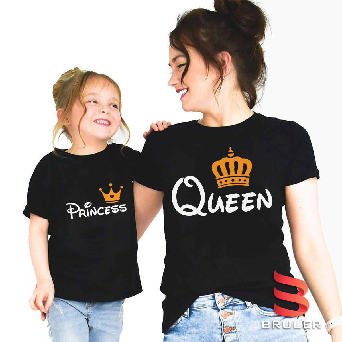 Mamá hija camiseta vinil CM001 día de la madre