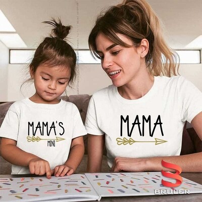 Mamá hija camiseta sublimada CM007 día de la madre