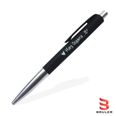 Esfero rubber barrel negro