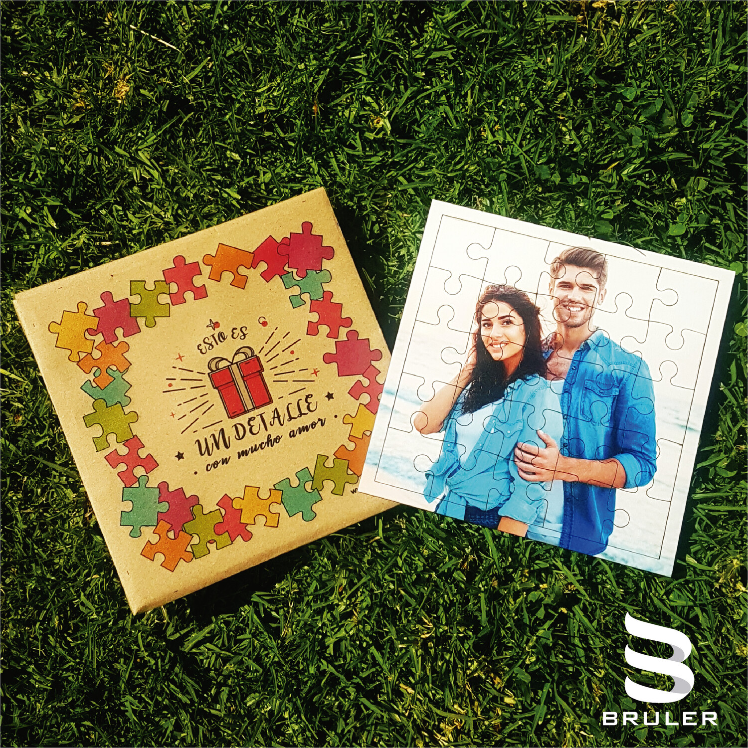 Rompecabezas 20x20cm personalizado
