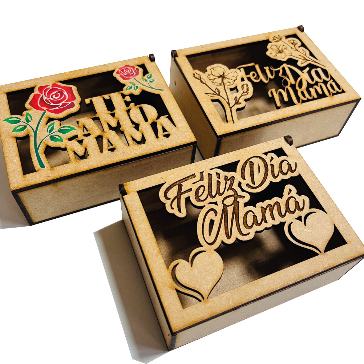 Cajas 10x13x4cm día de la madre