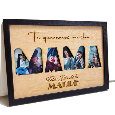 Portaretrato mamá con fotos