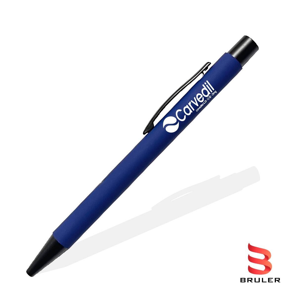 Esfero rubber metal azul