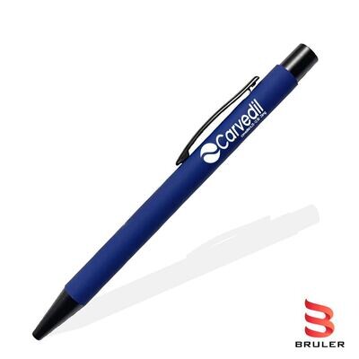 Esfero rubber metal azul