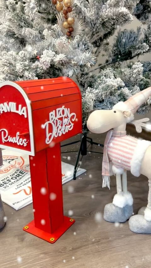 Buzón navideño