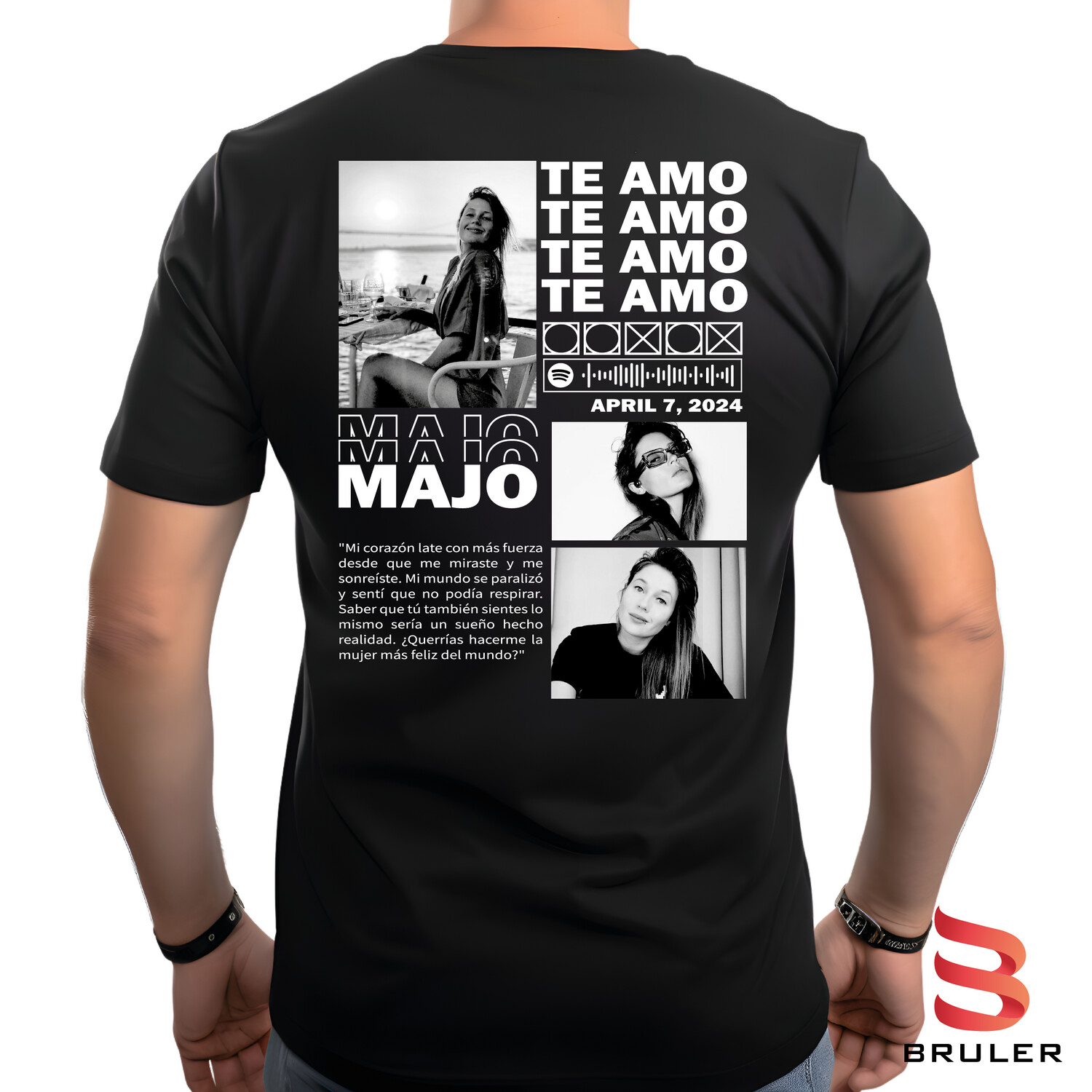 Camiseta personalizada NOMBRE