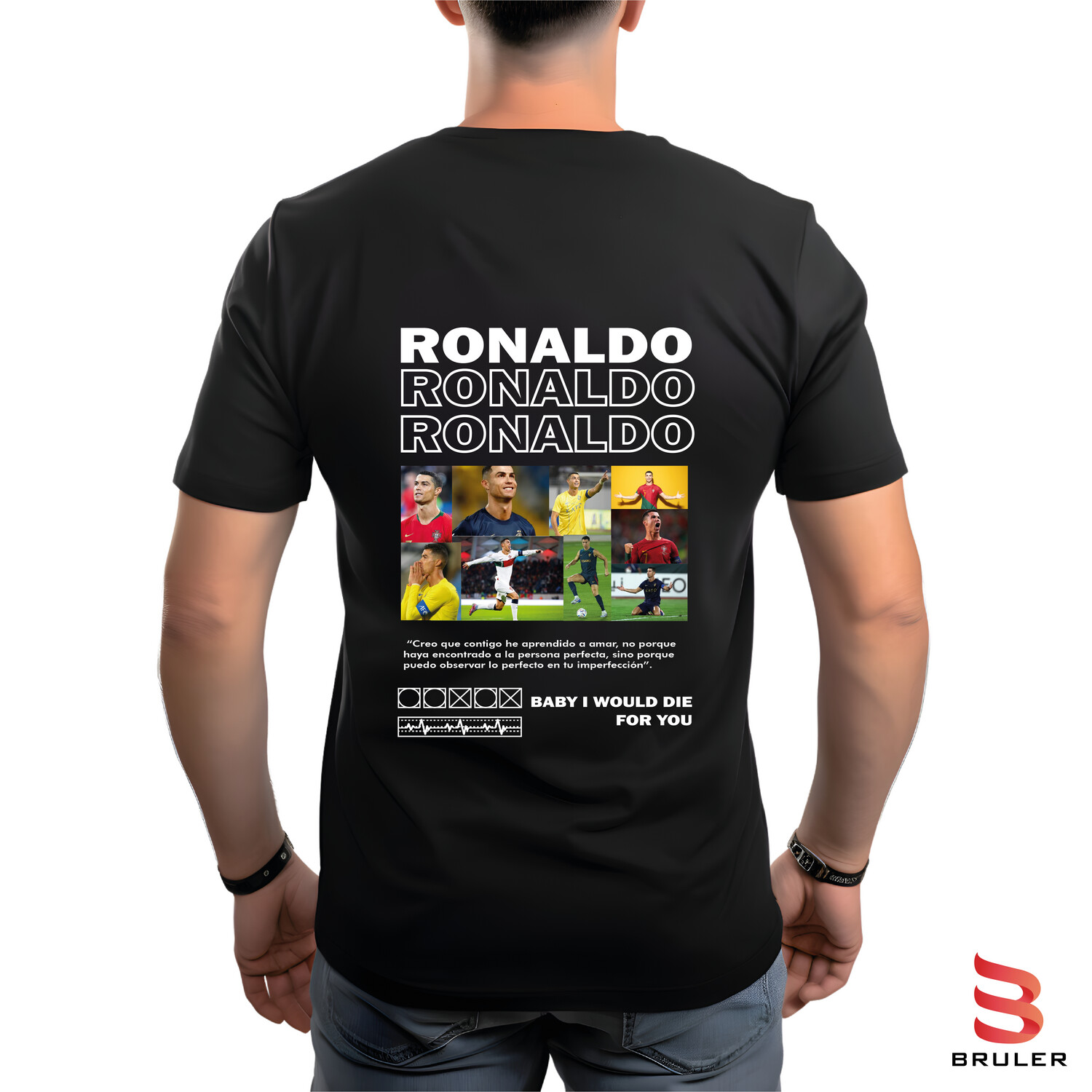 Camiseta personalizada RONALDO