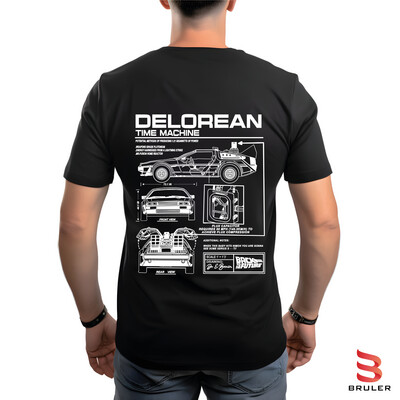 Camiseta autos DELOREAN