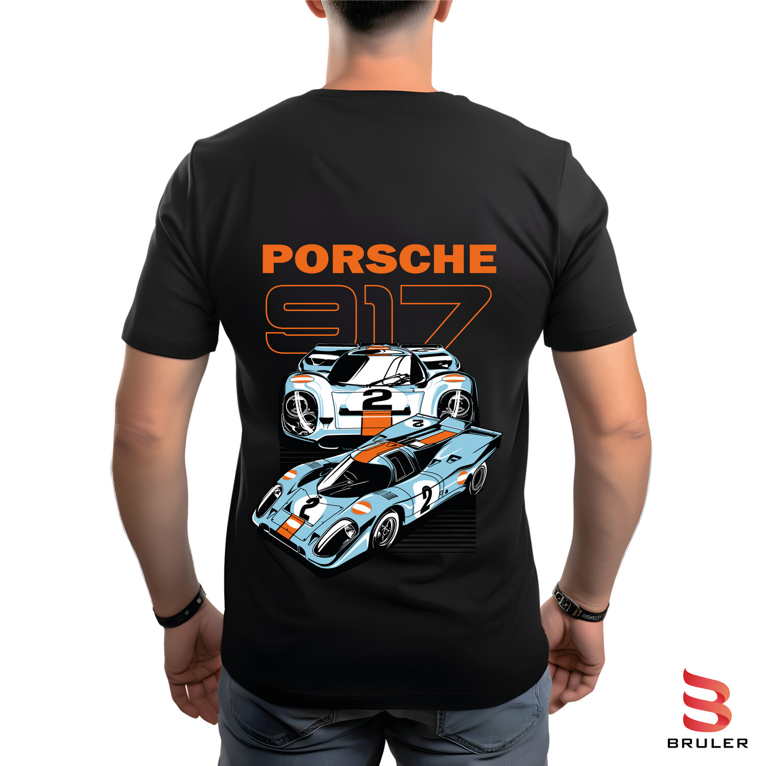 Camiseta autos PORSCHE