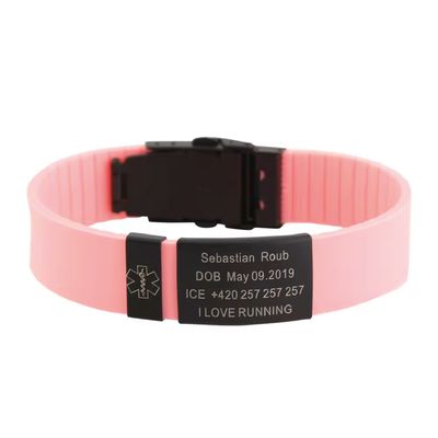 Pulsera sport rosa