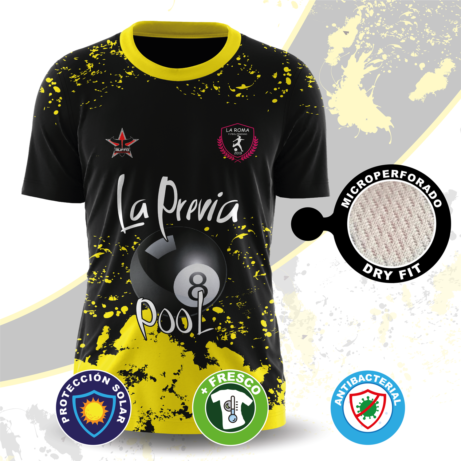 Camiseta sublimada La Previa